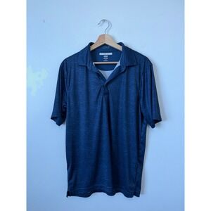 Greg Norman Men's Polo Shirt – Blue – Size Medium – GUC
